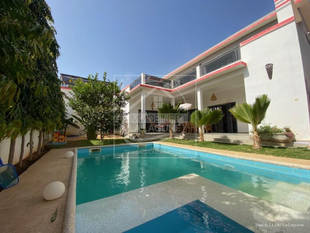 Agence Immobilière Saly Sénégal - V3152 - Villa à NGAPAROU - V3152 villa a vendre ngaparou senegal