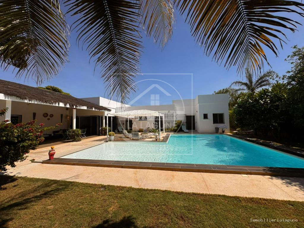 Agence Immobilière Saly Sénégal - V3298 - Villa à NGAPAROU - 3298 villa a vendre ngaparou senegal