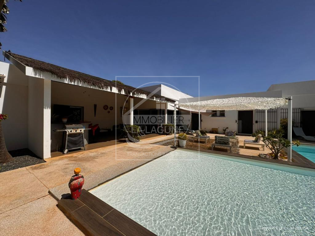 Agence Immobilière Saly Sénégal - V3298 - Villa à NGAPAROU - 3298 villa a vendre ngaparou senegal