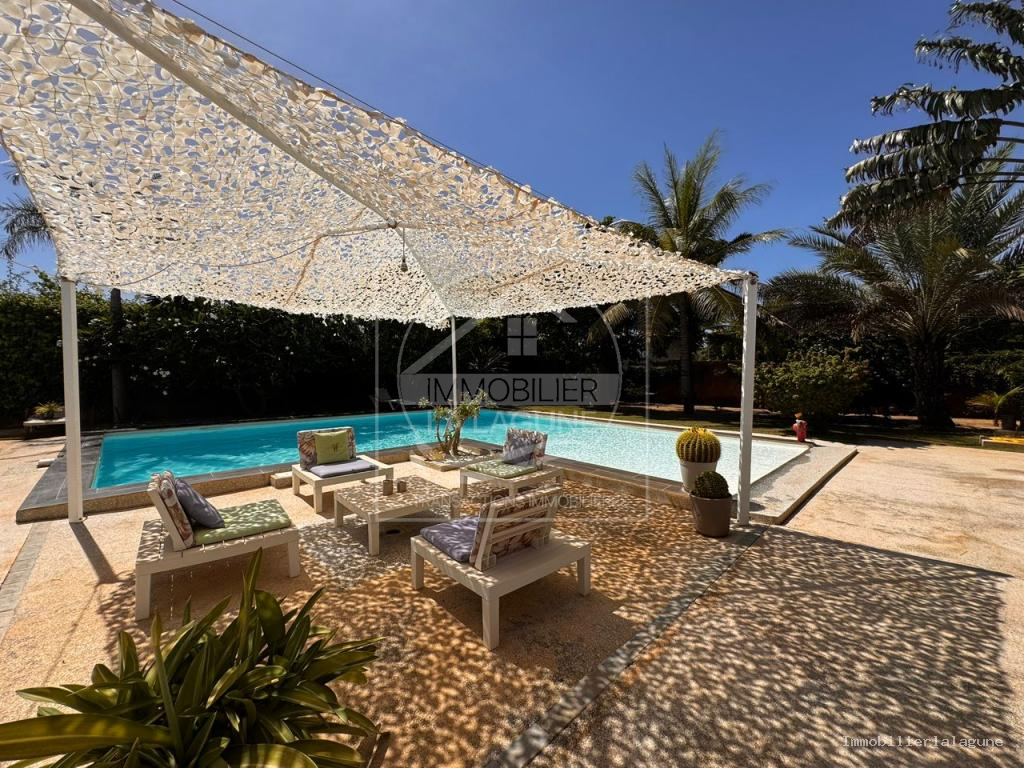 Agence Immobilière Saly Sénégal - V3298 - Villa à NGAPAROU - 3298 villa a vendre ngaparou senegal