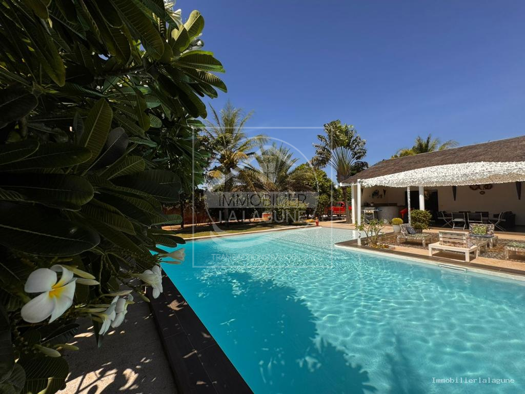Agence Immobilière Saly Sénégal - V3298 - Villa à NGAPAROU - 3298 villa a vendre ngaparou senegal